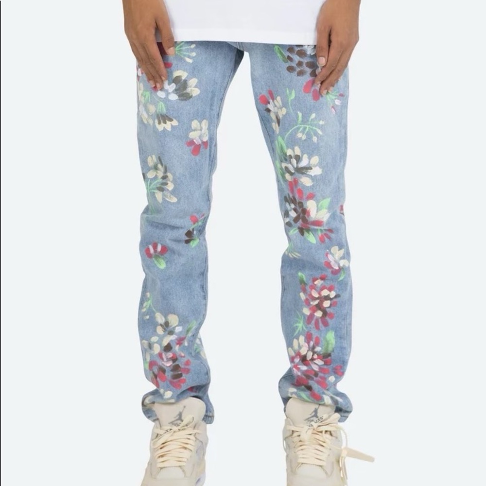MNML D27 Floral Denim